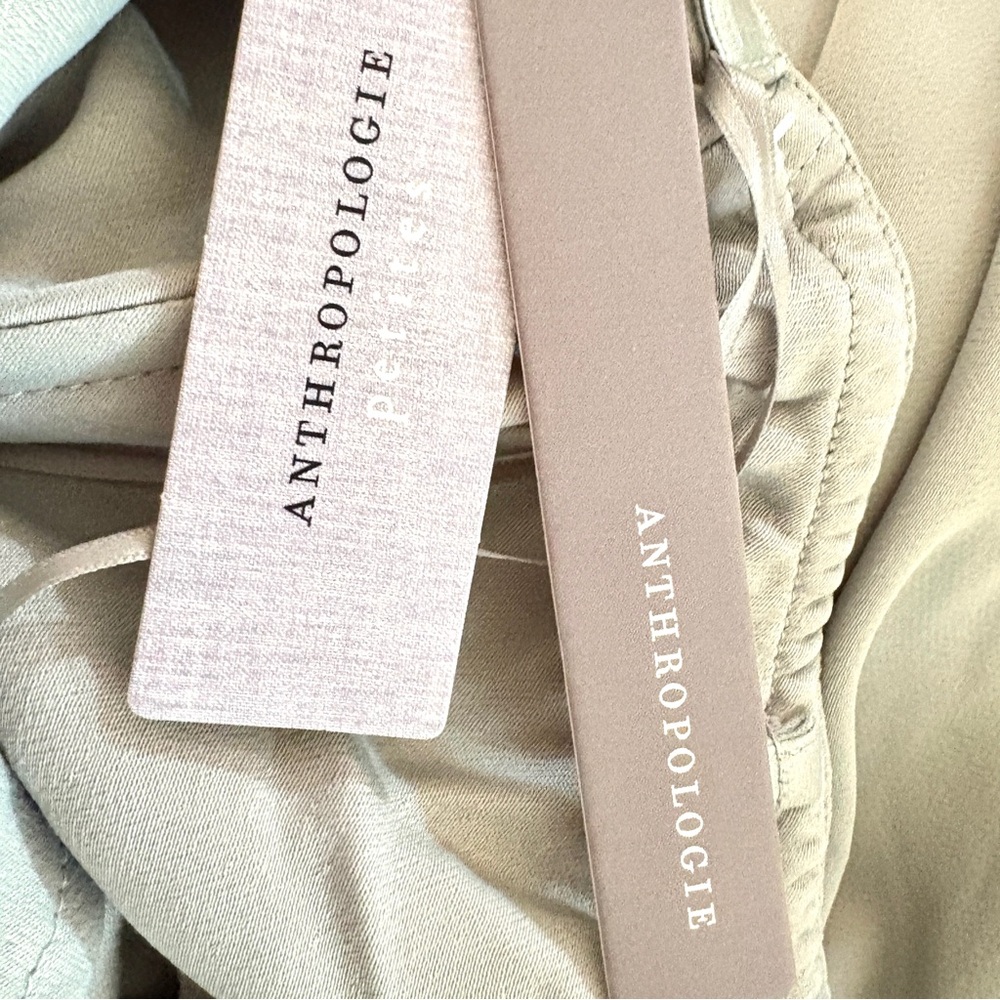 ANTHROPOLOGIE Strapless Slip Midi Dress NWT Size Medium Petite - Picture 9 of 10
